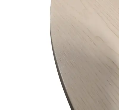 Bord Martela Frankie SvartLjust Trä Ø119 (1)