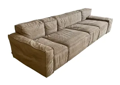 Soffa Swedese Boxplay BrunGrå