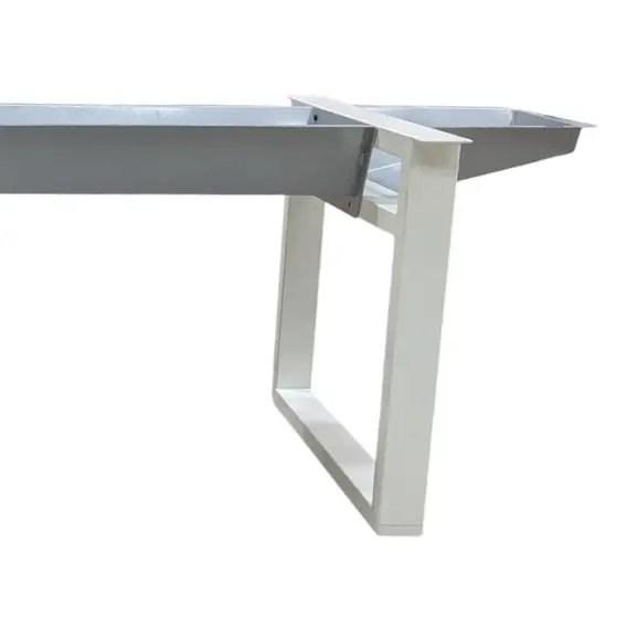 Konferensbordsstativ VitGrå 194×84 (3)