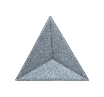 Ljudabsorbent Abstracta Aircone Grå (3)