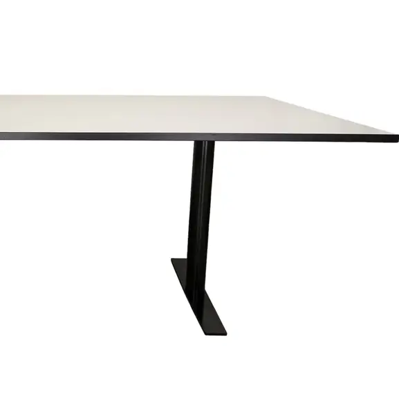 Bord EKV Ceasar T VitSvart 180×100