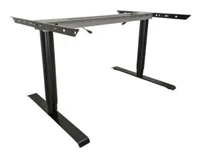 Elskrivbord Lanab Design Svart 120-140×80-90 (3)