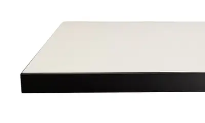 Bordsskiva VitSvart 140×70