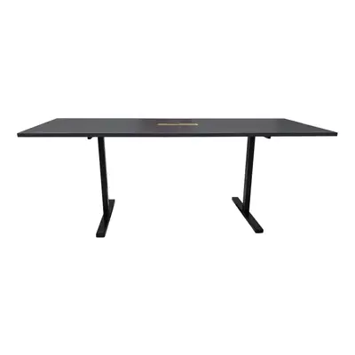 Konferensbord Narbutas GråSvart 200×100 (3)