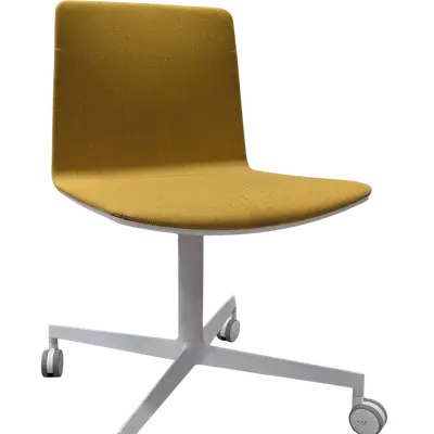 Konferensstol Pedrali Noa 727 GulVit (2)