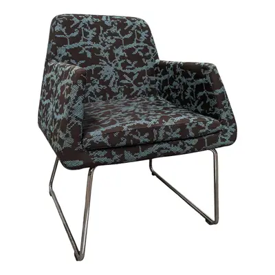Fåtölj Skandiform Jeffersson KS-176 BrunGrönMönstrad (2)