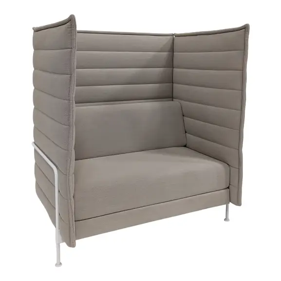 Soffa Vitra Alcove Highback Love Seat Beige (2)