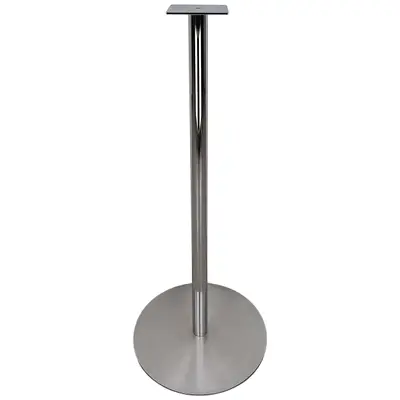 Pelarstativ Krom/Borstat Stål 108 cm