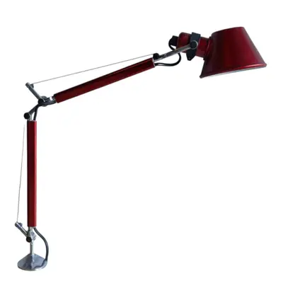 Skrivbordslampa Artemide Tolomeo Röd (5)