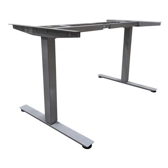 Elskrivbord Swedstyle VitGrå Flexibelt 140×80 (2)