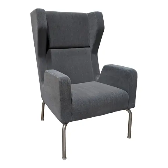 Fåtölj Skandiform Dropp F-201 Grå (2)