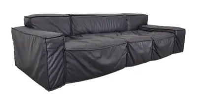 Soffa Swedese Boxplay MörkblåSkinn