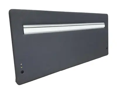 Bordsskärm Götessons MörkgråVit 150×65 (2)