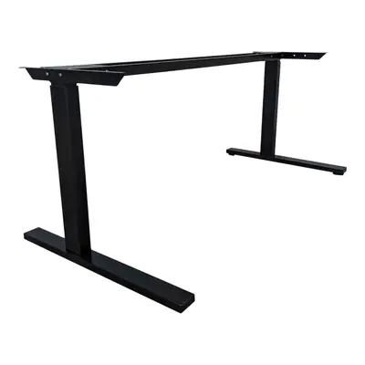 Elskrivbord Svart L-Fot 160-180x80