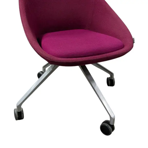 Konferensstol Offecct Ezy High RosaBurgundy