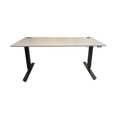 Komplett Elskrivbord EFG Grå/Svart 150x75