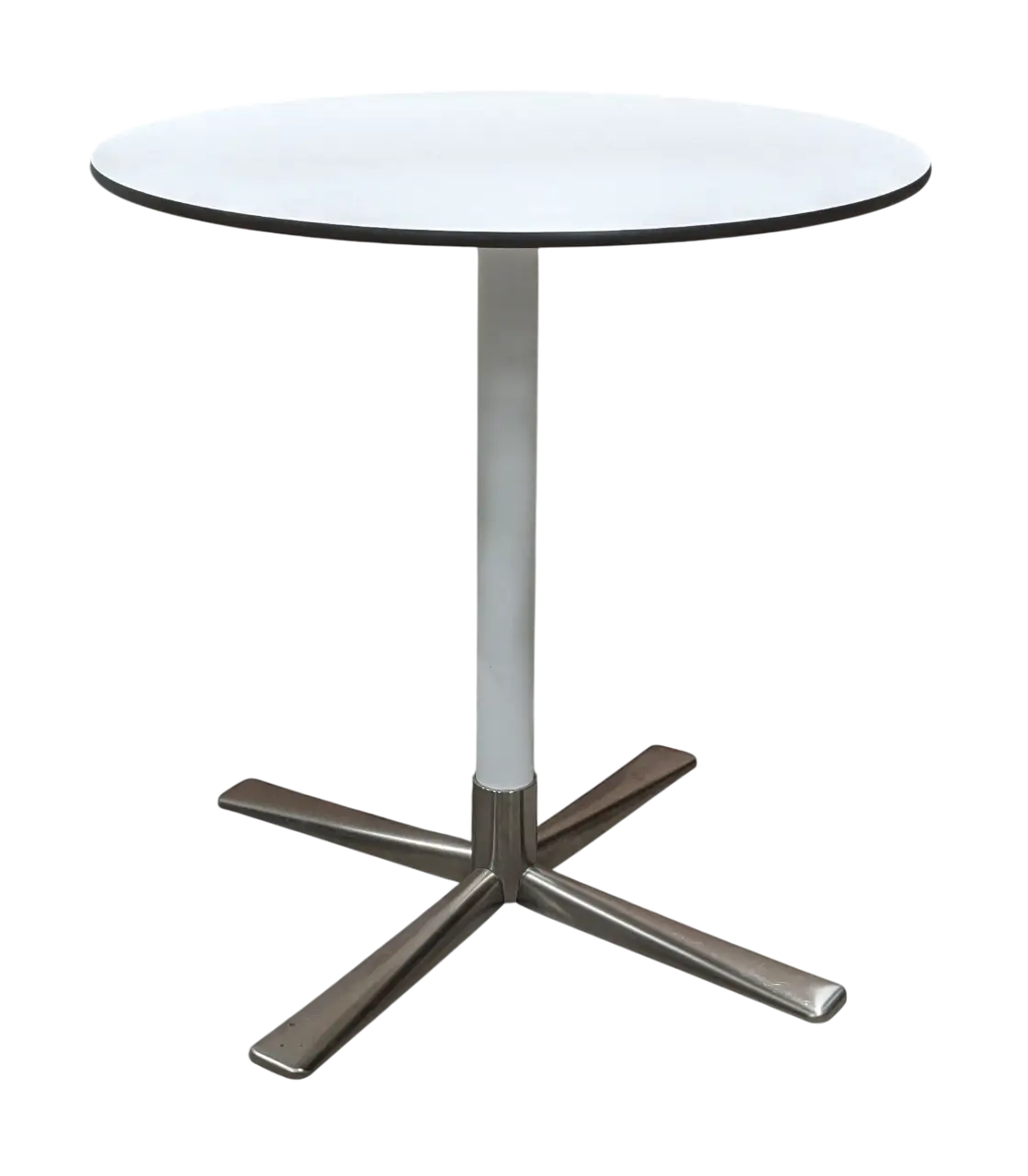 Cafébord Gärsnäs Rotor Vit Krom Ø70