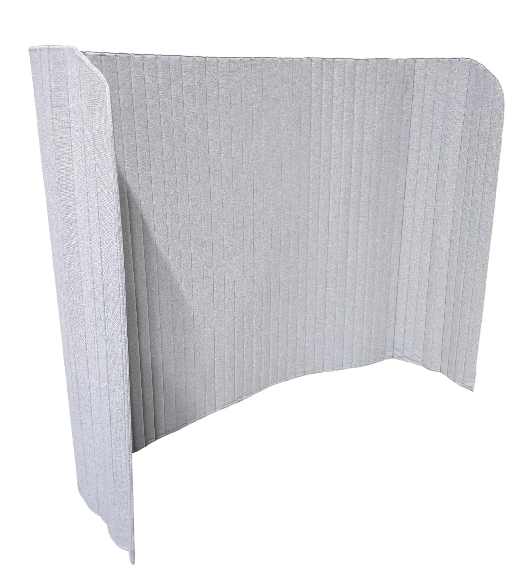 Golvskärm Zilenzio Focus Floor Ljusgrå 270×150 (2)