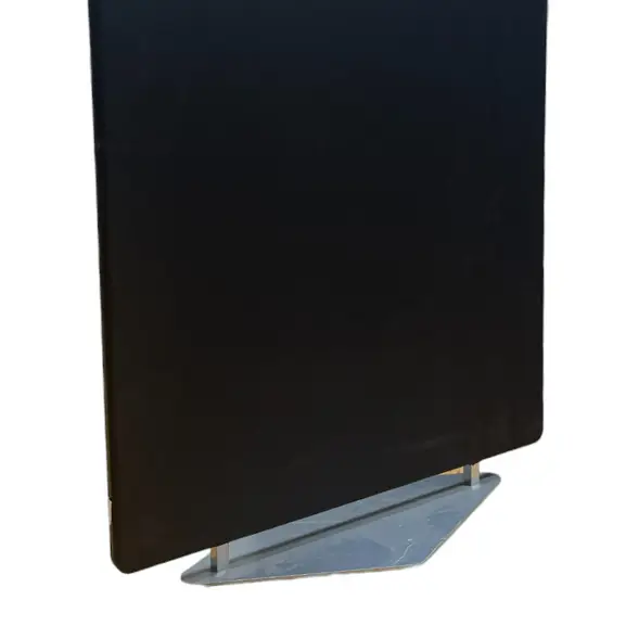 Golvskärm Glimåkra Contrast SvartGrå 100×156 (2)