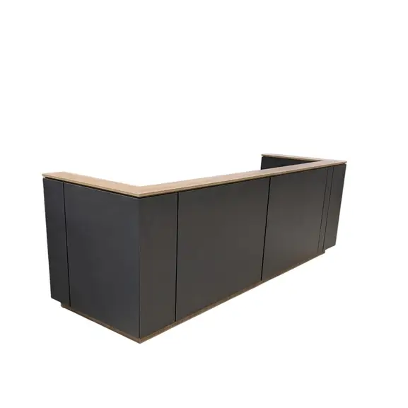 Receptionsdisk Narbutas M60EC133 MörkgråBjörk