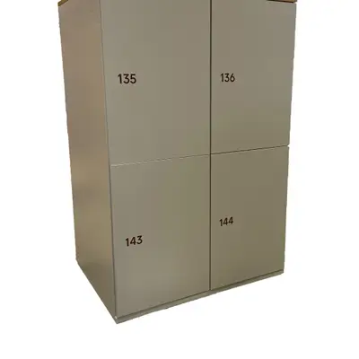 Förvaringskåp Flexlock 4-skåp GråEk