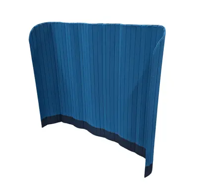 Golvskärm Zilenzio Focus Floor BlåTurkos 200×150 (2)