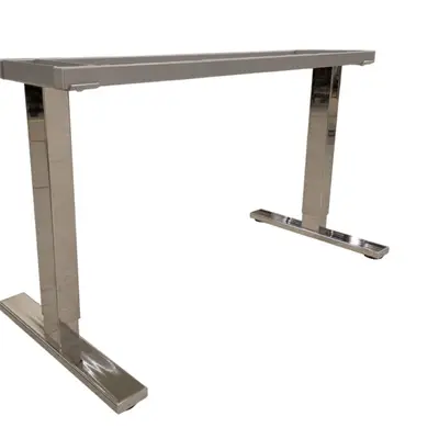 Skrivbordsstativ Justerbart SA-Möbler KromGrå 120-140×70