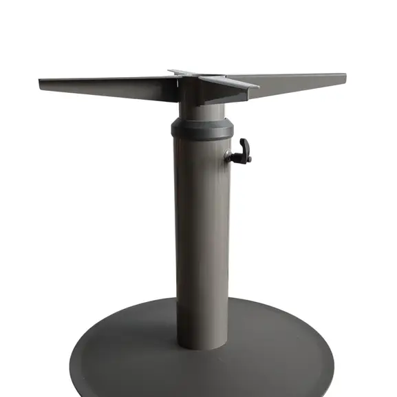 Pelarstativ Kinnarps Serie E Grå 60-83 cm (2)