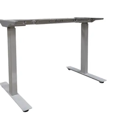 Elskrivbord ROL Ergo Grå 120-160×70-80