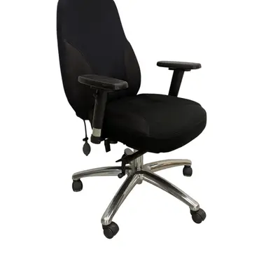 Kontorsstol Kingsbury Svart