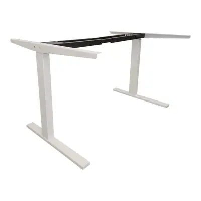 Elskrivbord Linak L-fot 120-180×90 Vit