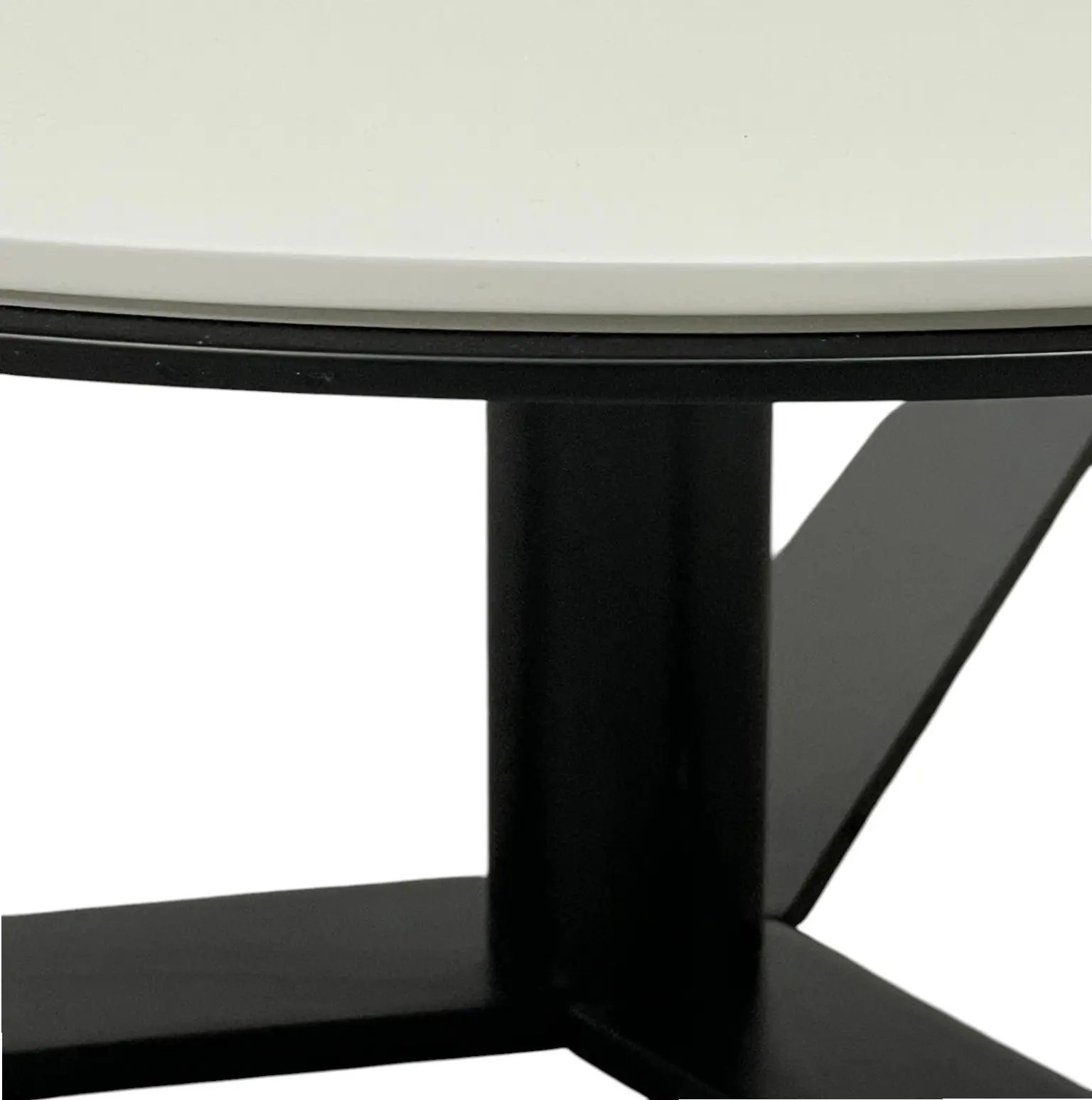 Soffbord VitSvart Ø100 (1)