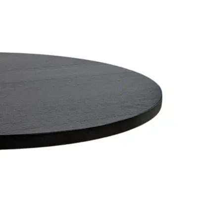 Bordsskiva SvartAsk Ø90