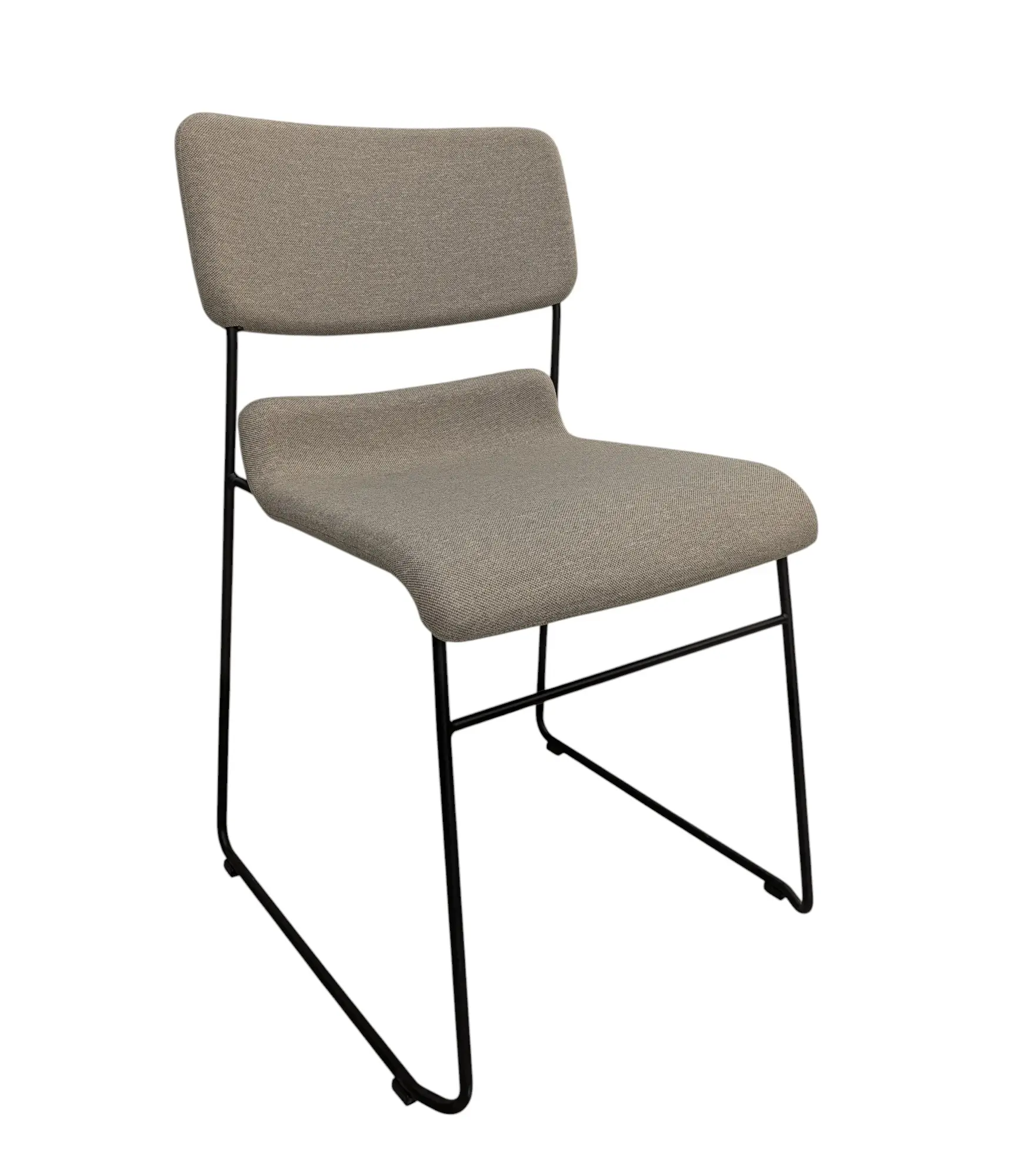 Stol Skandiform D2 LjusgråSvart