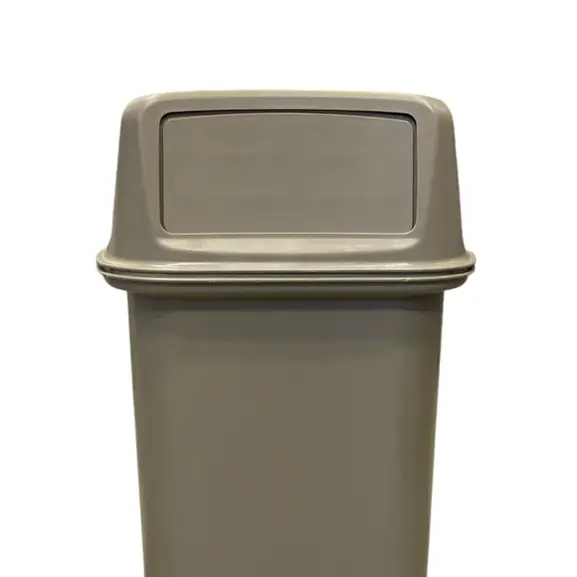 Papperskorg Rubbermaid Beige