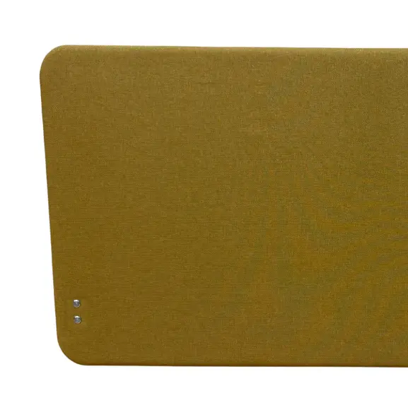 Bordsskärm Abstracta Softline Gul 120×65 (2)