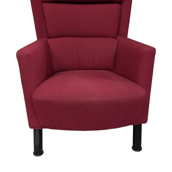 Fåtölj Kinnarps Apollo Hög RödSvart (2)