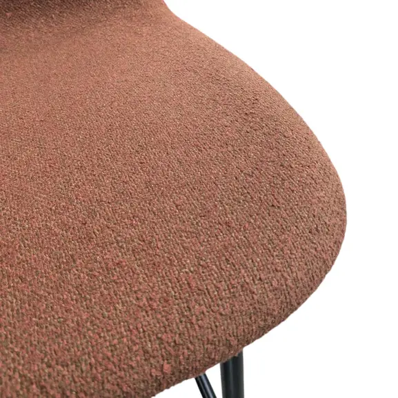 Barstol Normann Copenhagen Form BrunOrangeSvart (5)