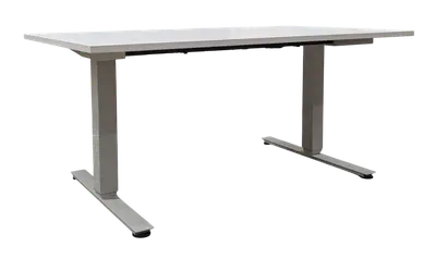 Elskrivbord Swedstyle LjusgråBeige Flexibelt 140×80