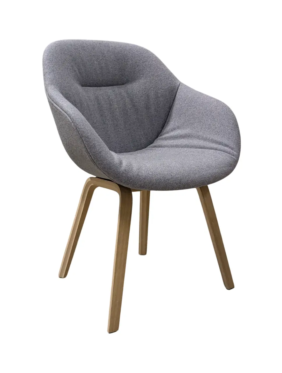 Konferensstol HAY About a Chair AAC123 Soft Duo GråBjörk