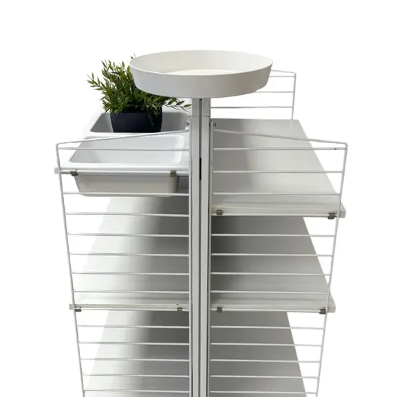 Hylla String Furniture Fristående GråVit (3)