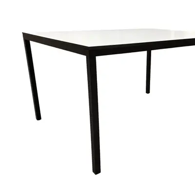 Bord SA-möbler Artur SvartVit 130×100 (2)