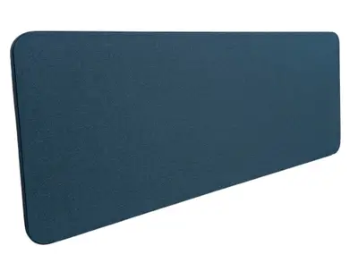 Bordsskärm Turkos 160×65