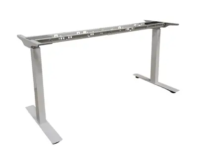 Elskrivbord ROL Ergo Grå 100-160×60-70