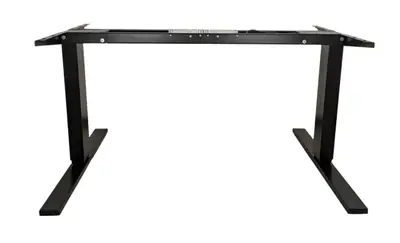 Elskrivbord Swedstyle Aero Flex 2B3D Svart 120-200×80