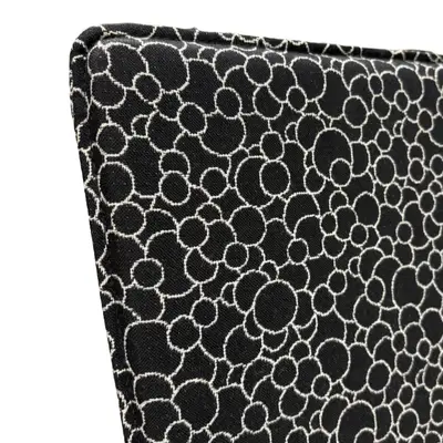 Stol EFG Graf SvartVitMönstrad (2)