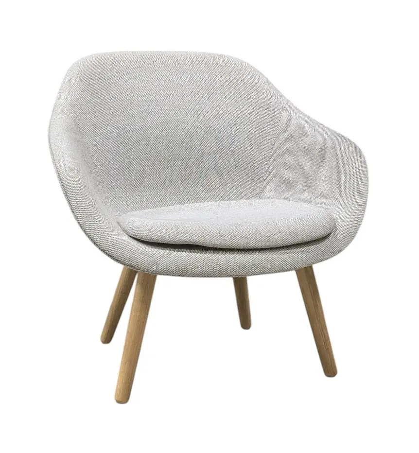 Fåtölj HAY About A Lounge AAL 82 LjusgråEk (1)