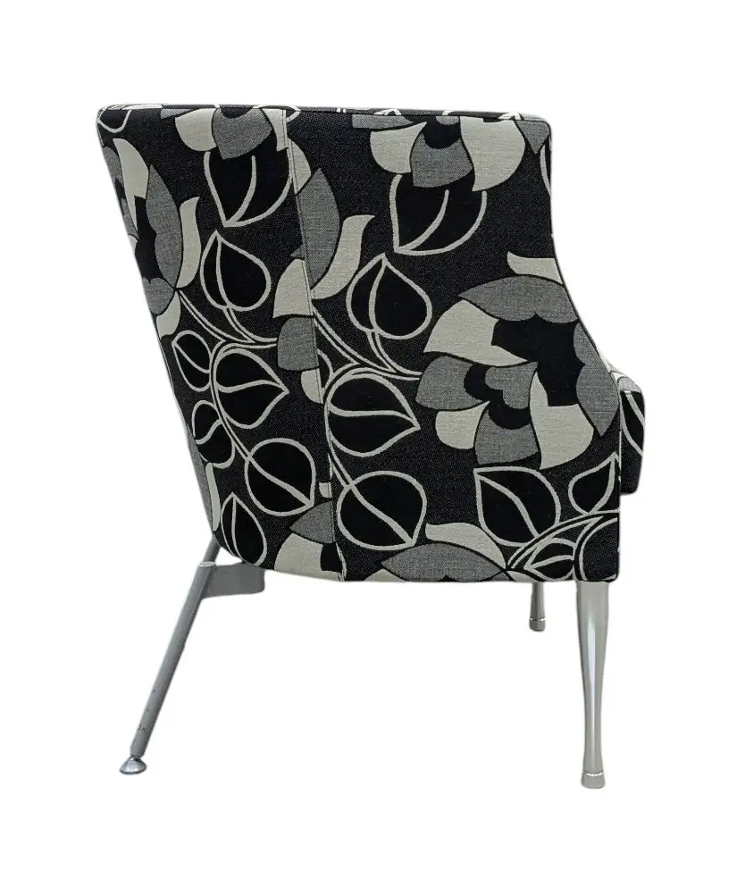 Fåtölj Kinnarps Arriba SvartVitGrå (2)