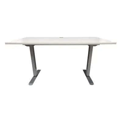 Elskrivbord Grå 120-200×70-80 (3)