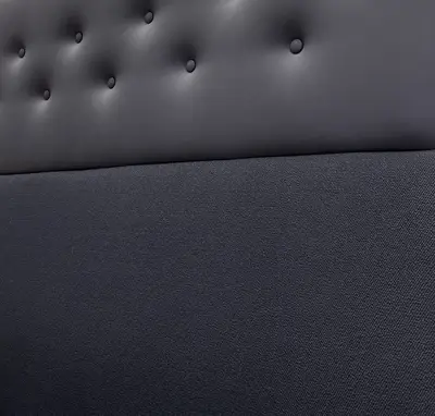 Soffa Vilax London Light High MörkblåKonstläder (2)